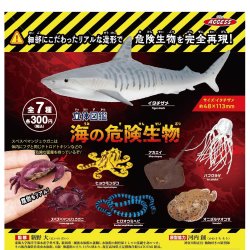画像1: 立体図鑑海の危険生物（３月）【●３００円カプセル　４０個入り　アクセス】＋正規台紙