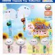ふくふくシマちゃん風鈴みたいなマスコット3（５月）【★４００円カプセル　３０個入り　アミューズ】＋正規台紙