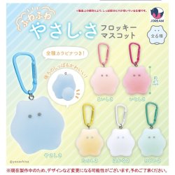 画像1: ふわふわやさしさフロッキーマスコット（５月）【★４００円カプセル　３０個入り　Ｊドリーム】＋正規台紙