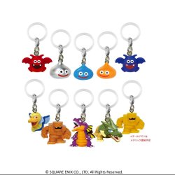 画像1: ドラゴンクエスト　めじるしチャームｖｏｌ.１（４月）【★４００円カプセル　３０個入り　スクエア】＋正規台紙