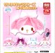 サンリオキャラクターズぬいぐるみポシェット【大好評第6弾】（再販）（６月）【◇５００円カプセル　２０個入り　夢屋】＋正規台紙