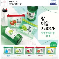 画像1: チャミスル クリアポーチ（７月）【◆４００円カプセル　３０個入り　ウルプラ】＋正規台紙