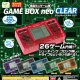 液晶ミニゲーム機 ＧＡＭＥ　ＢＯＸ ｎｅｏ ＣＬＥＡＲ（再販）（７月）【◆３００円カプセル　４０個入り　エール】＋正規台紙
