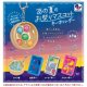 あの夏のお祭りマスコットキーホルダー（７月）【◆４００円カプセル　３０個入り　Ｊドリーム】＋正規台紙