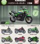 Kawasakiバイクラバーキーホルダー　大型編（７月）【◆４００円カプセル　３０個入り　トイズキャビン】＋正規台紙