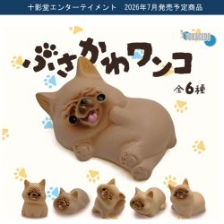 画像1: ぶさかわワンコ（７月）【◆３００円カプセル　４０個入り　十影堂】＋正規台紙