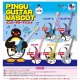 Pingu ギターマスコット（８月）【□５００円カプセル　２０個入り　Ｊドリーム】＋正規台紙