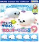 ほわほわアザラシちゃんフロッキーソフビ2（９月）【■３００円カプセル　４０個入り　アミューズ】＋正規台紙