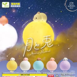 画像1: 月と兎（９月）【■３００円カプセル　４０個入り　エール】＋正規台紙