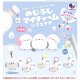 めじるしマイチャーム シマエナガ（９月）【■３００円カプセル　４０個入り　Ｊドリーム】＋正規台紙