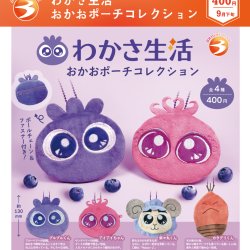 画像1: わかさ生活 おかおポーチコレクション（９月）【■４００円カプセル　３０個入り　ブライトリンク】＋正規台紙