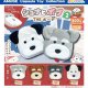 シュナとボブTHEポーチ2（１０月）【△４００円カプセル　３０個入り　アミューズ】＋正規台紙