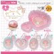 マイスウィートピアノフリルミニクッションキーホルダー（１０月）【△４００円カプセル　３０個入り　ベネリック】＋正規台紙
