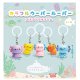 カラフルウーパールーパーぷちマークチャーム（１０月）【△２００円カプセル　５０個入り　ホットライン】＋正規台紙