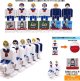 「ポプテピピック」×連結膝ドミノ&空気イスギミックトイ「PictOn」（１０月）【△５００円カプセル　３０個入り　リアライズ】＋正規台紙