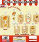 『パンズー』連結アクリルキーホルダー（１０月）【△４００円カプセル　３０個入り　リアライズ】＋正規台紙
