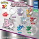 ポケモン 30周年 メタルチャームマスコット（カントー、ジョウト、ホウエン）（再販）（１０月）【△３００円カプセル　４０個入り　タカラトミー】＋正規台紙