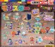 ミニブロックシリーズ　モンスター（１０月）【△２００円カプセル　５０個入り　尾上萬】＋正規台紙