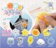 おてんきスクイーズ（１０月）【△２００円カプセル　５０個入り　尾上萬】＋正規台紙