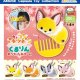 ちょコンとキツネくるりんおりたたみコーム（１１月）【▲３００円カプセル　４０個入り　アミューズ】＋正規台紙