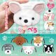 ぺろりんわんこ巾着（１１月）【▲５００円カプセル　２０個入り　リアンＱ】＋正規台紙