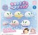 もちうさぎのへアクリップ（再販）（１１月）【▲４００円カプセル　３０個入り　さくら】＋正規台紙