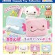 ウーパーのるるんぱミニティッシュポーチ（１２月）【▽４００円カプセル　３０個入り　アミューズ】＋正規台紙