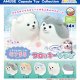 ころりんわんこのモフまるフロッキーソフビ（１２月）【▽３００円カプセル　４０個入り　アミューズ】＋正規台紙