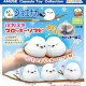 ふくふくシマエナガほわほわフロッキーソフビ（再販）（１２月）【▽３００円カプセル　４０個入り　アミューズ】＋正規台紙