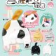ふわふわ ニャン玉巾着（１２月）【▽５００円カプセル　２０個入り　リアンQラボ】＋正規台紙