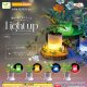 ライトアップミニチュアガーデン（１２月）【▽５００円カプセル　２０個入り　エール】＋正規台紙