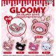 グルーミー ぷっくりマーカーチャーム（１２月）【▽４００円カプセル　３０個入り　HMA】＋正規台紙