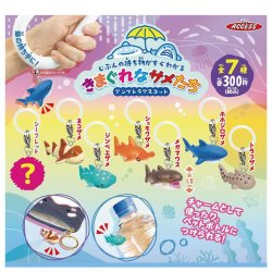 画像1: きまぐれなさめたち アンブレラマスコット（１２月）【▽３００円カプセル ４０個入り ザ・アクセス】＋正規台紙