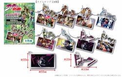 画像1: アニメ「ジョジョの奇妙な冒険」ジョジョマトペ ダブルアクリルチャーム2 戦闘潮流編 Special Edition（２月）【▼1BOX 8個入り×20BOX／1カートン 十影堂エンターテイメント】