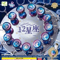 画像1: ｃａｐｔｕｒｅ ｍｉｎｅチャーム（１２星座）（１月）【▼２００円カプセル ５０個入り エール】＋正規台紙