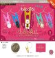 beco+81 小顔矯正フィギュアチャーム にゃんず Ver.（１月）【▼５００円カプセル ２０個入り ケンエレファント】＋正規台紙