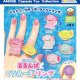 ウーパーのるるんぱ　くりあーずリング（３月）【〇300円カプセル 40個入り アミューズ】＋正規台紙
