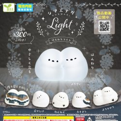 画像1: シマエナガ ほんわりｌｉｇｈｔ【再販】（２月）【〇300円カプセル 40個入り エール】＋正規台紙