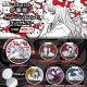 伊藤潤二　サンリオキャラクターズ コンパクトミラー（３月）【〇400円カプセル 30個入り NIC】＋正規台紙