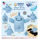 ユニチャーム ウェーブくんぬいぐるみマスコット【再販】（４月）【〇500円カプセル 20個入り Jドリーム】＋正規台紙