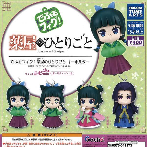 でふぉフィグ！薬屋のひとりごと キーホルダー（再販）（３月）【○４００円カプセル　３０個入り　タカラトミー】＋正規台紙