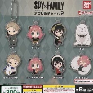 画像: ＳＰＹｘＦＡＭＩＬＹ　アクリルチャーム２＋正規台紙１枚（付属サービス)