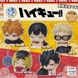 画像: おねむたん ハイキュー！！ にどね セカンドユニカラーVer. （再販）（６月）【◇４００円カプセルトイ　３０個入り　S・ストーンズ】＋正規台紙