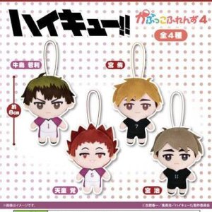 画像: ハイキュー！！　かぷっこふれんず4（７月）【◆５００円カプセルトイ　２０個入り　フクヤ】＋正規台紙