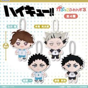 画像: ハイキュー！！　かぷっこふれんず3（７月）【◆５００円カプセルトイ　２０個入り　フクヤ】＋正規台紙