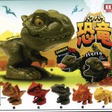 画像: パクパク恐竜（７月）【◆２００円カプセルトイ　５０個入り　クオリアＫＫ】＋正規台紙