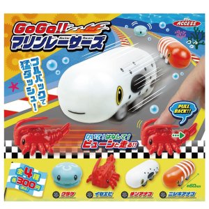 画像: ＧｏＧｏ！！マリンレーサーズ（７月）【◆３００円カプセルトイ　４０個入り　アクセス】＋正規台紙