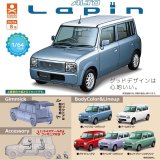 画像: 1/64PLUS スズキ ラパン HE21S 編（８月）【□４００円カプセルトイ　３０個入り　S・ストーンズ】＋正規台紙