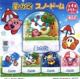 画像: 星のカービィスノードーム（再販）（８月）【□４００円カプセルトイ　３０個入り　夢屋】＋正規台紙