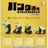 画像: パンダ進化 フィギュアコレクション（８月）【□３００円カプセルトイ　４０個入り　ブライトリンク】＋正規台紙